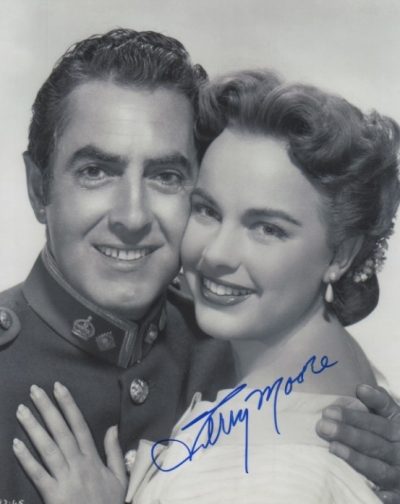 Terry Moore with Tyrone Power 2