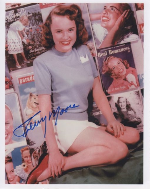 Terry Moore with Magazine Covers